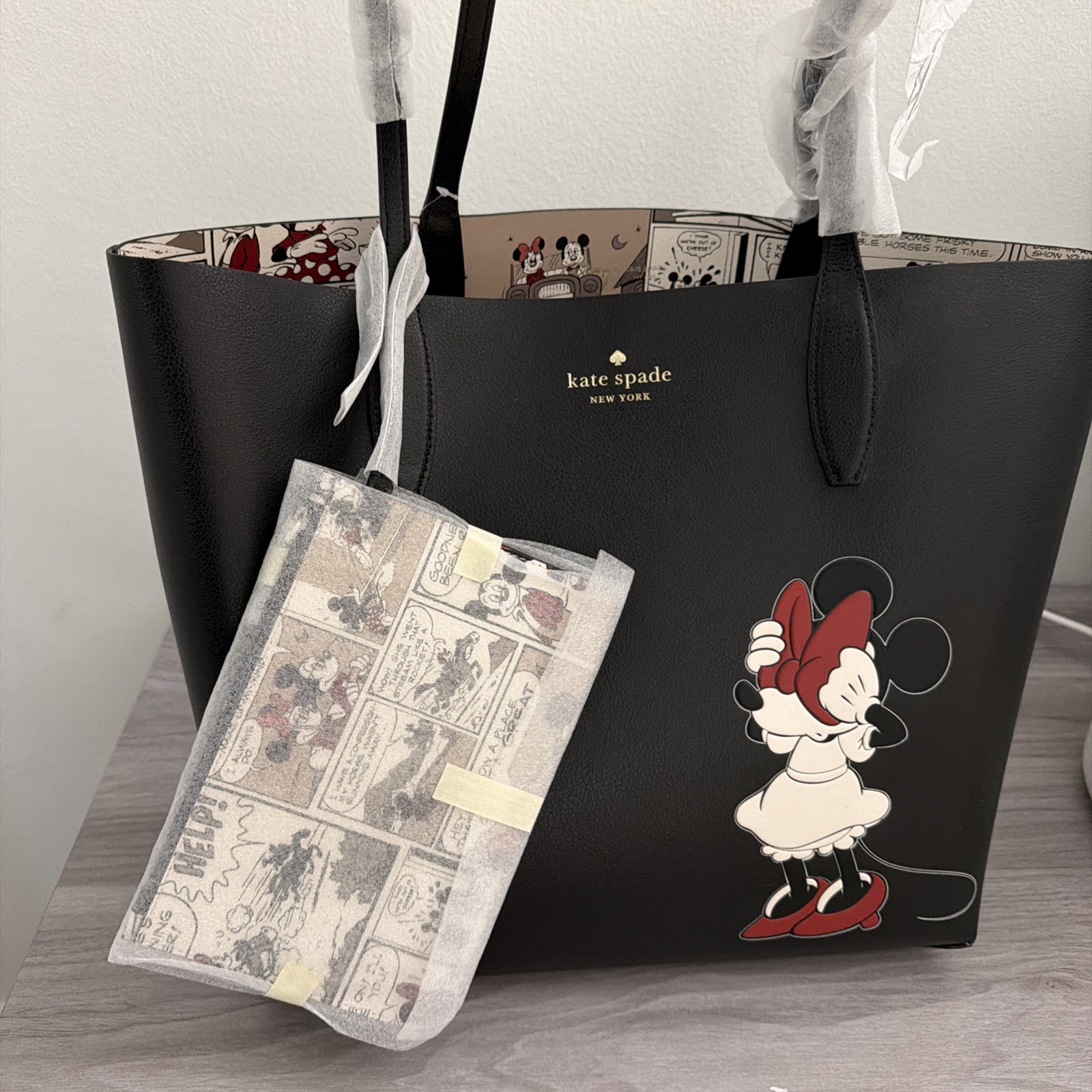 Disney X Kate Spade New York Minnie Mouse Tote Bag
