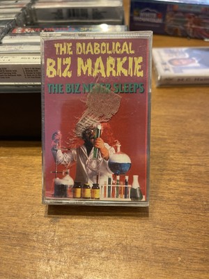 Biz Markie The Biz Never Sleeps Cassette Tape 1989 Cold Chillin   New K3