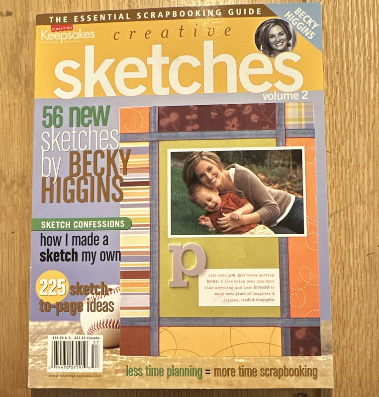 Creating Keepsakes Creative Sketches Vol 2 Issue 57 Becky Higgins