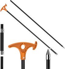 8.39'/12.3' Shallow Water Anchor Pole Gloves Included 