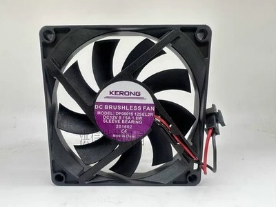 1 pcs KERONG DF0801512SEL2R 12V 0.15A 1.8W 2-wire 8CM 8015 cooling fan #ea
