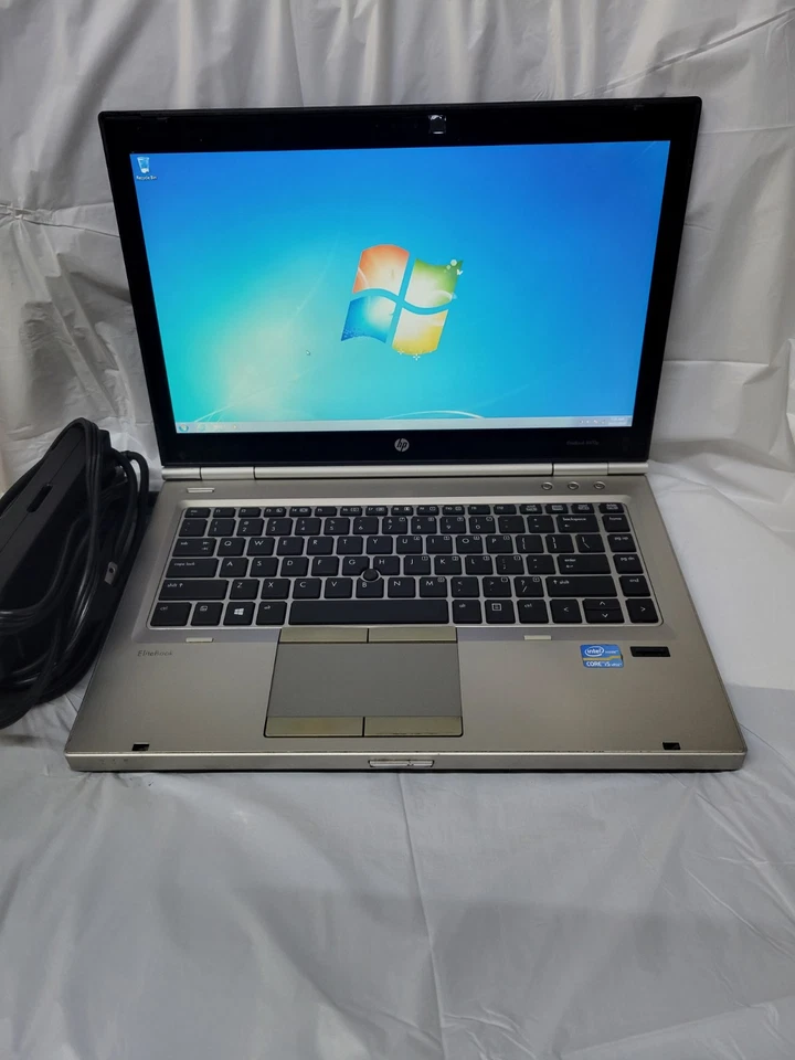 HP ELITEBOOK 8470P Laptop w/ Intel Core i5-3340M 2.70 GHZ + 8 GB,256GB SSD WIN 7 - Image 3 of 4