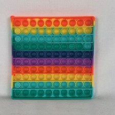 Pop It Fidget Toys Silicone Push Bubble Sensory Stress Relief Game Gift for Kids