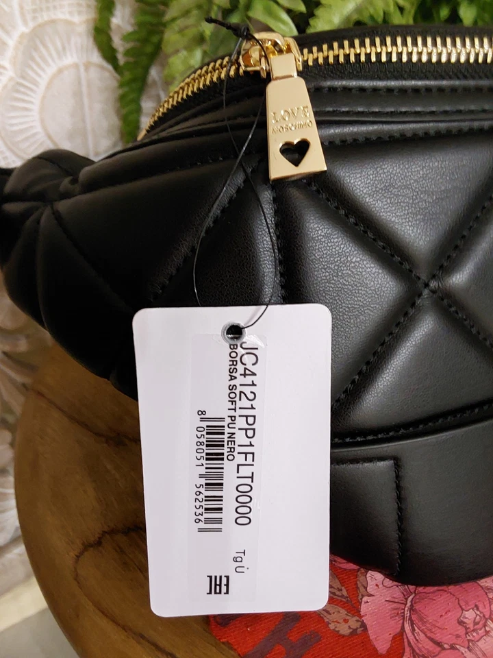 Love Moschino Quilted, Front Logo Belt Bag - image 4 of 4