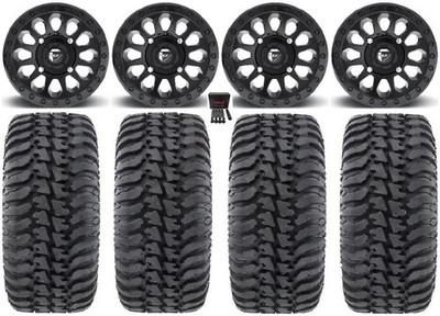Fuel Vector MB 14'' Wheels 28'' Regulator Tires Can-Am Renegade Outlander