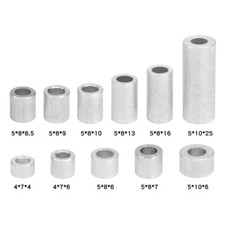 Skate Skateboard Scooter Inline Wheel Bearing Spacers Alloy Bearings Bore 4/5mm