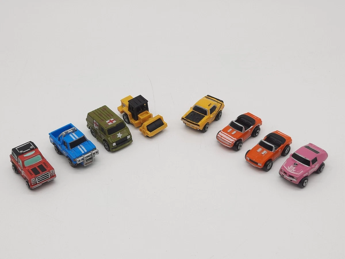 Vintage Micro Machines 86 88 Good Condition Lot Of 8. Muscle 4x4 Cars