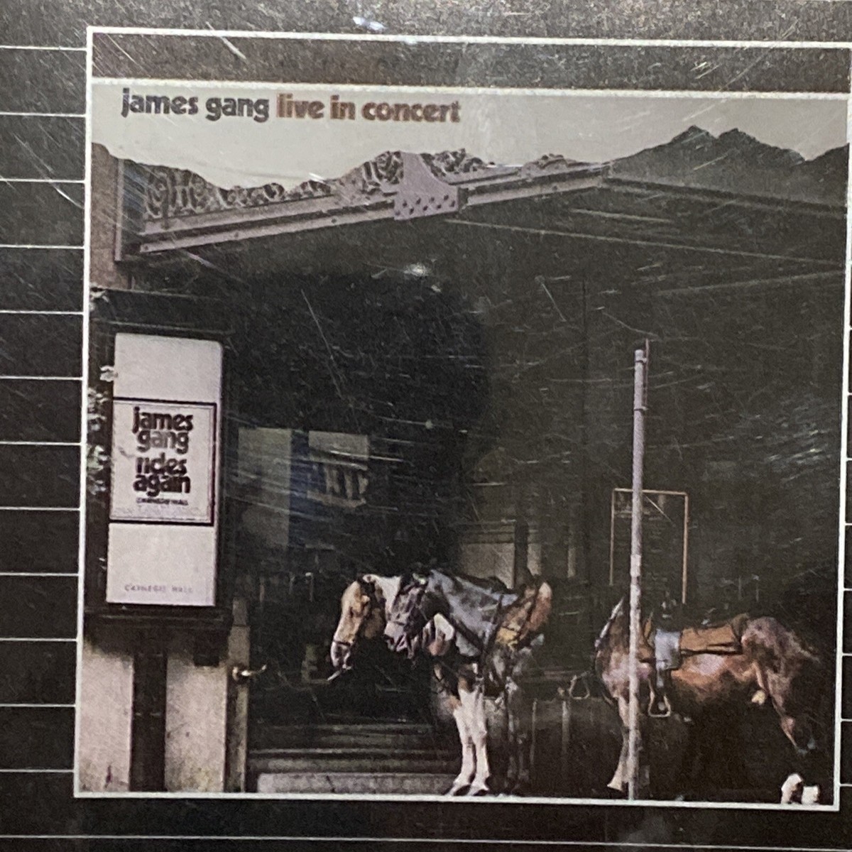 Live in Concert by James Gang (CD, Nov-1989, Mobile Fidelity