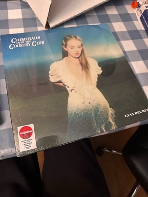 Chemtrails Over the Country Club by Lana Del Rey (Target, 2021, Red Vinyl)