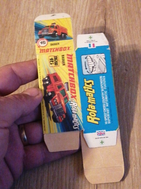 Boite vide - Original empty box Matchbox Series 28 JAGUAR
