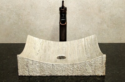Stone sink bathroom vessel sink travertine marble sinks