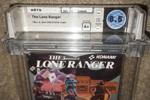 Lone Ranger (Nintendo NES) WATA 8.5 A+ NEW Factory Sealed - Picture 3 of 3