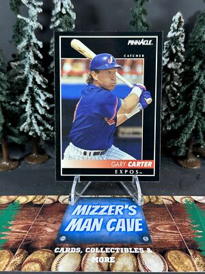 1992 Score Pinnacle Baseball Gary Carter Expos Base Card 321