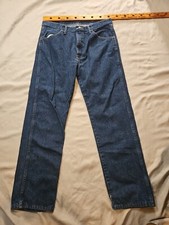 Rustler Jeans Mens 36x32 Blue Straight Work Denim Casual Straight Pants Dark