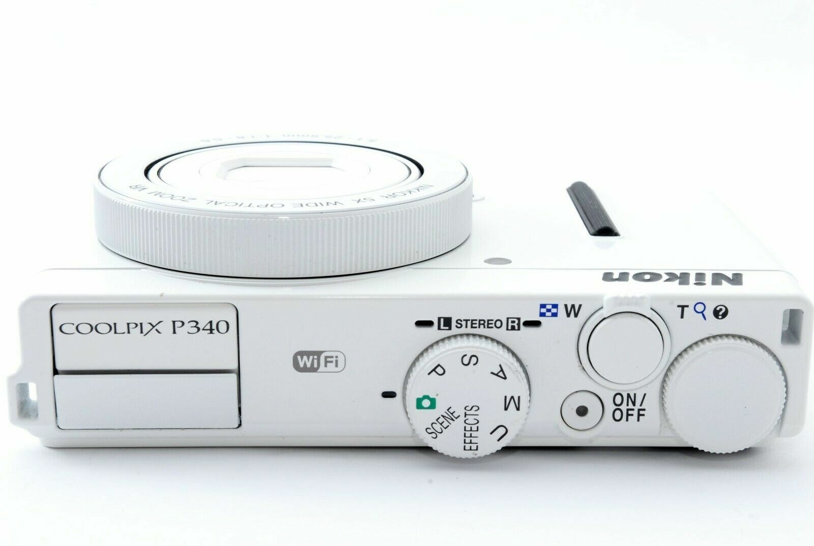 Nikon Coolpix P340 compact digital camera *mint *white