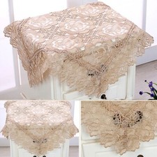 Xmas Runner Tea Dining Television Stylish Elegant Vintage Hollow Lace Flower