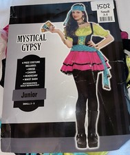 Fancy Dress Up Halloween Costume MYSTICAL GYPSY Juniors Small S 3-5