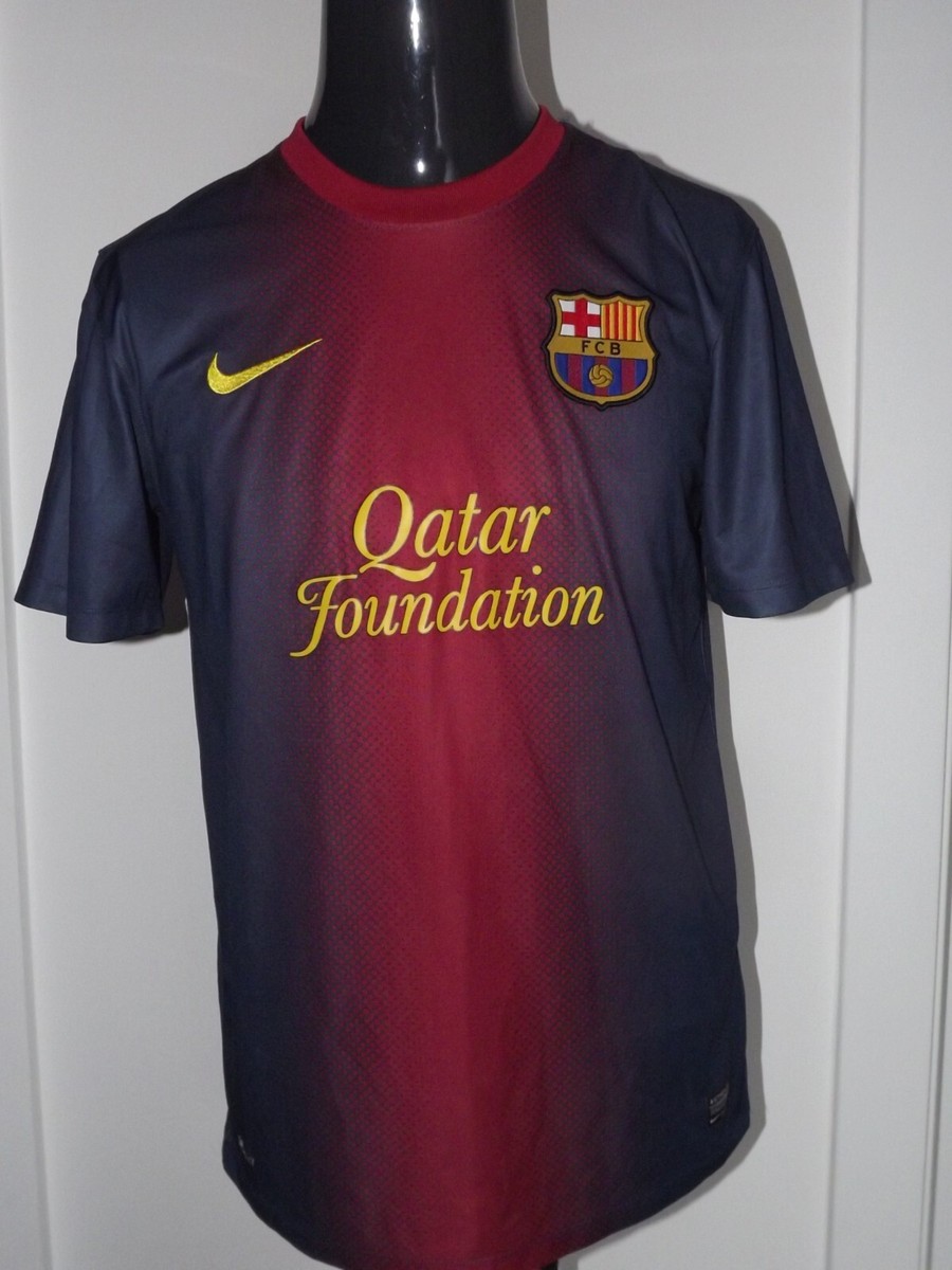 FC Barcelona Nike ナイキサッカーシャツ 12/13 バルセロナ バルセロナ 12-13 ホーム ユニフォーム S ナイキ NIKE Barcelona