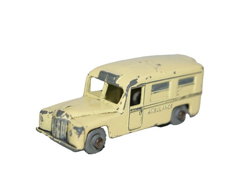 1957 Matchbox 14 Lesney No.14b Daimler Ambulance MOKO B2 Box RARE