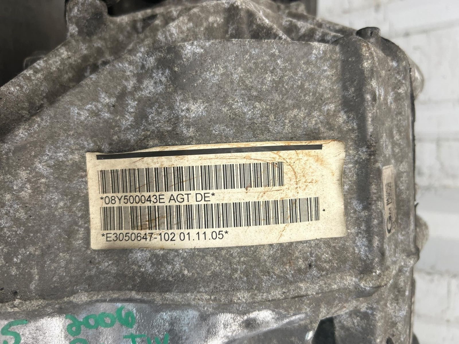 2006 Bentley Continental Rear Carrier Differential Assembly 53K Miles 08Y500043E