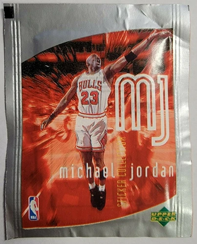 1998 Upper Deck Michael Jordan Trading Stickers ---- 1 Pack *******