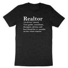 Realtor definition shirt  Funny Real Estate T-Shirt Realtor gift Agent Tee shirt