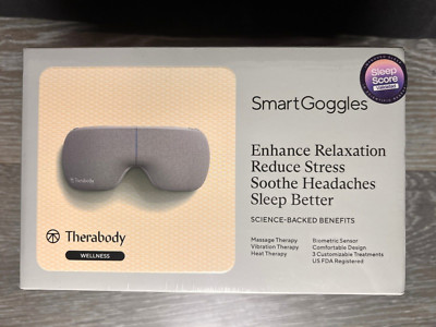 Therabody - SmartGoggles Heated Eye & Temple Massager - White