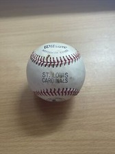 St Louis Cardinals Old School Baseball Wilson Horsehide Cover Rare
