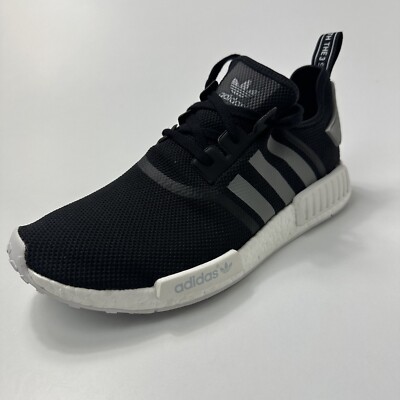 Adidas NMD R1 Trainers Black Charcoal Snaeakers 2016 Deadstock UK 12 US12.5 EU47