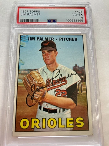1967 Topps - Jim Palmer #475 PSA 4 