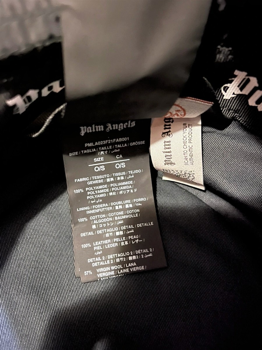 PALM ANGELS x MISSONI Men's 'Logo Heritage Bucket' Hat Made in