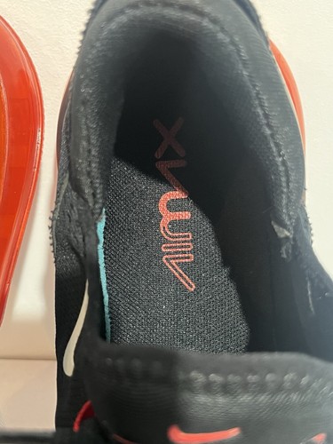 Nike Air Max 270 Entrenadores Reino Unido Talla 10 AH8050-016 Negro Blanco Rojo Ligero - Imagen 15 de 21