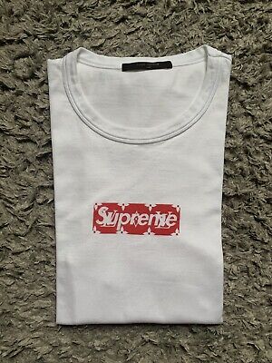 SS17 2017 Supreme LV Louis Vuitton Box Logo Tee Shirt Size SS17 2017 Supreme LV Louis Vuitton Box Logo Tee Shirt Size