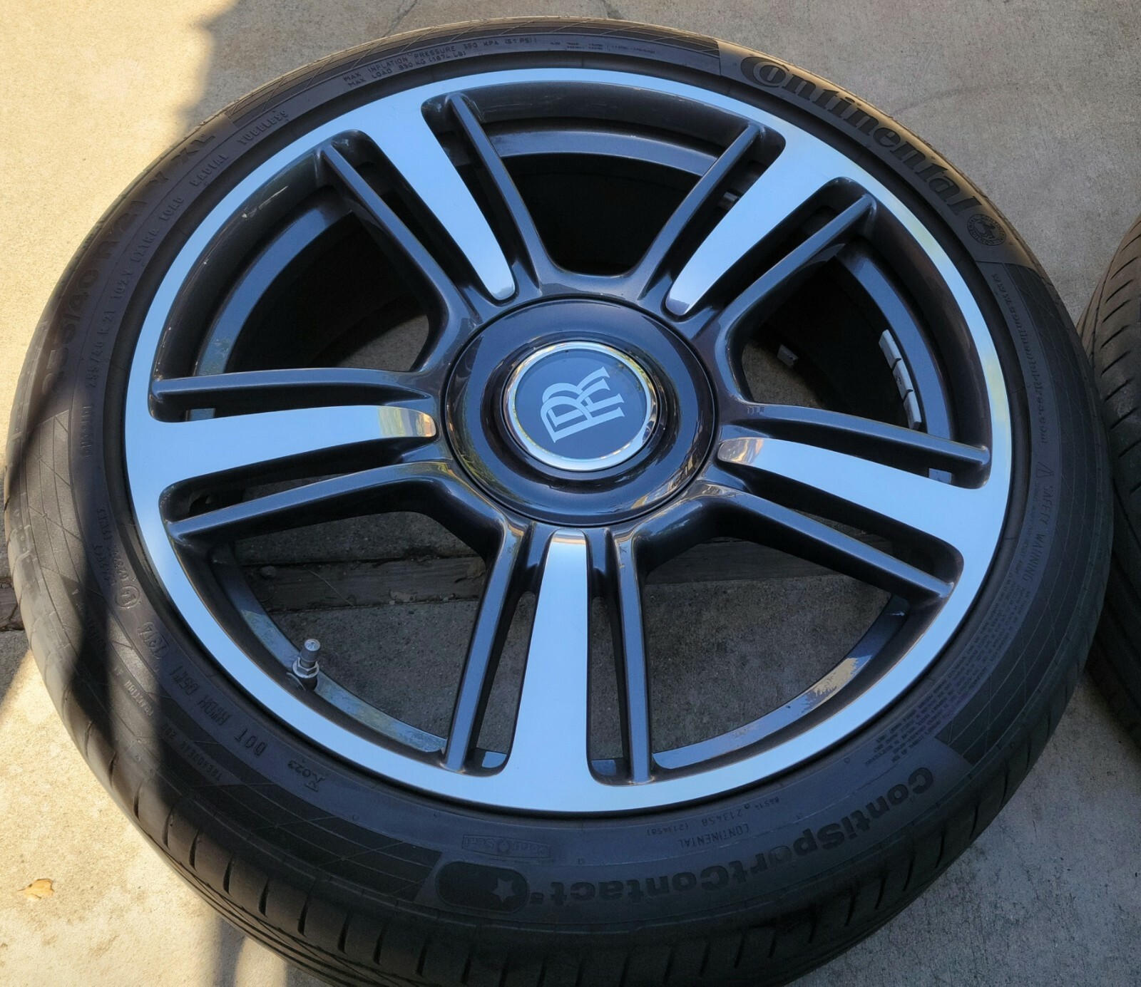 21" OEM FACTORY ORIGINAL ROLLS ROYCE WRAITH DAWN GHOST WHEELS TIRES SENSORS.