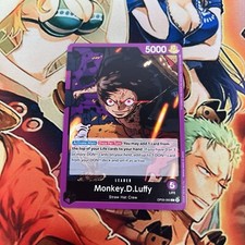 One Piece TCG Monkey. D. Luffy Leader (OP05-060)