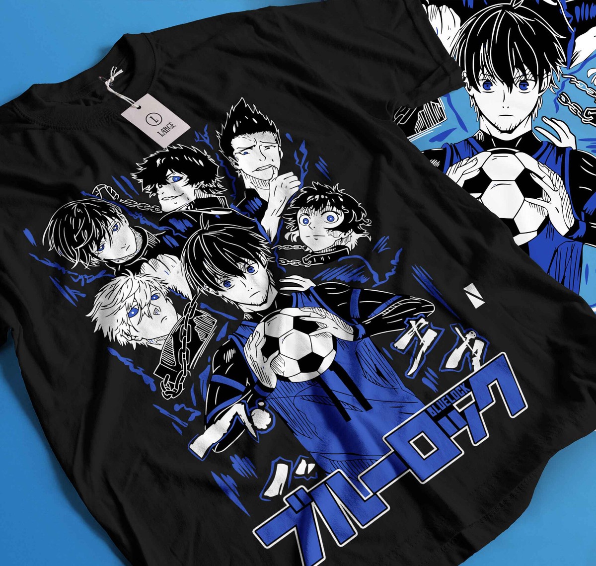 Blue Lock Yoichi Isagi Unisex T-shirt Anime Manga  anime,japanese,Sports,Gift 177