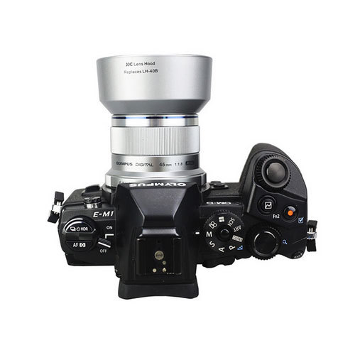 Vhbw - Paraluce In Metallo, Nero Per Fotocamera, Obiettivo Olympus M. Zuiko Digital 17 Mm F2.8 Come Lh-37ep Ii - Foto 5
