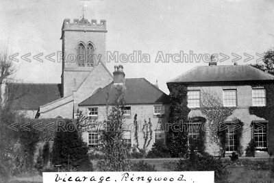 Xff-40 The Vicarage, Ringwood, Hampshire 1906. Foto