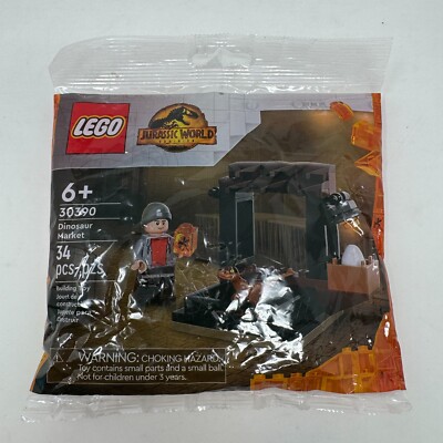 Lego Jurassic World Dinosaur Market 30390 Poly Bag Set New Factory