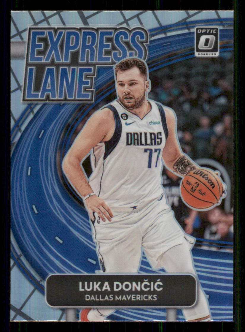 2022-23 Donruss Optic Express Lane Holo #5 Luka Doncic
