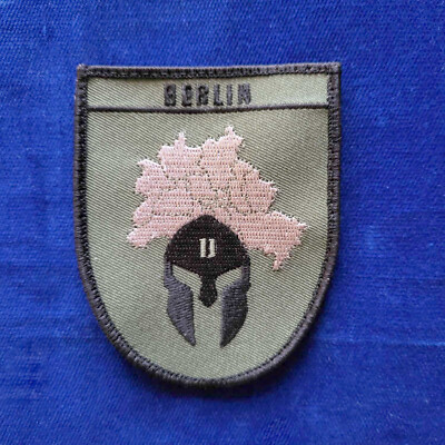 SEK Patch Berlin II Spartan oliv Wappen Klett MEK GSG9 #1