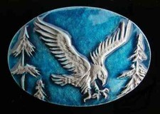 VINTAGE CIRCA 1980'S SCREAMING EAGLE BELT BUCKLE