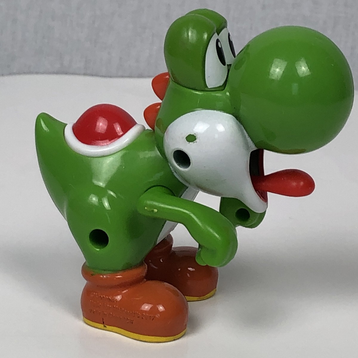 Nintendo Yoshi McDonalds Toy Promo Figure Green Super Mario Bros