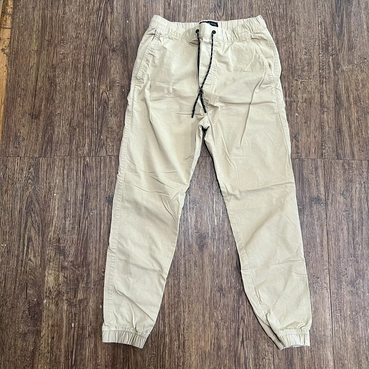 American Eagle Next Level Flex Mens Xs Beige Joggers eBay