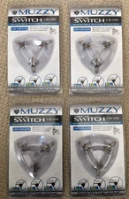Muzzy Trocar Switch Adjustable Cutting Diameter 3 Blade 100 Grain ( 4 ) - Packs