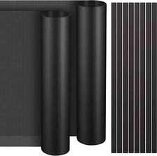 2-Pack 1000x300mm Magnetic Dustproof Mesh Filter, PVC Fan Dust Filter for PC Cas