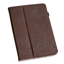 Premium Echt Leder Cover Apple iPad Air 2 Tablet Schutzhülle Case Tasche braun