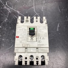 Mitsubishi Electric NF100-HRU No-Fuse Breaker 3P 50A 50 Amp #624K91