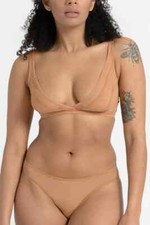 Nubian Skin Mesh Wireless Bra All Shades RRP  45.00