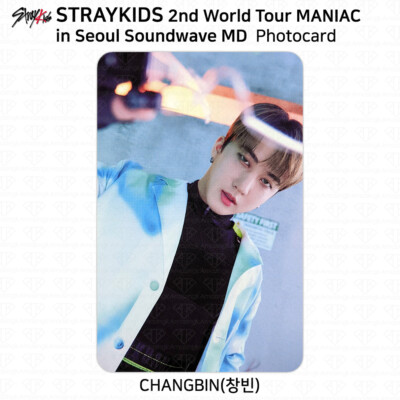 Stray Kids 2nd World Tour MANIAC in Seoul Random Photocard